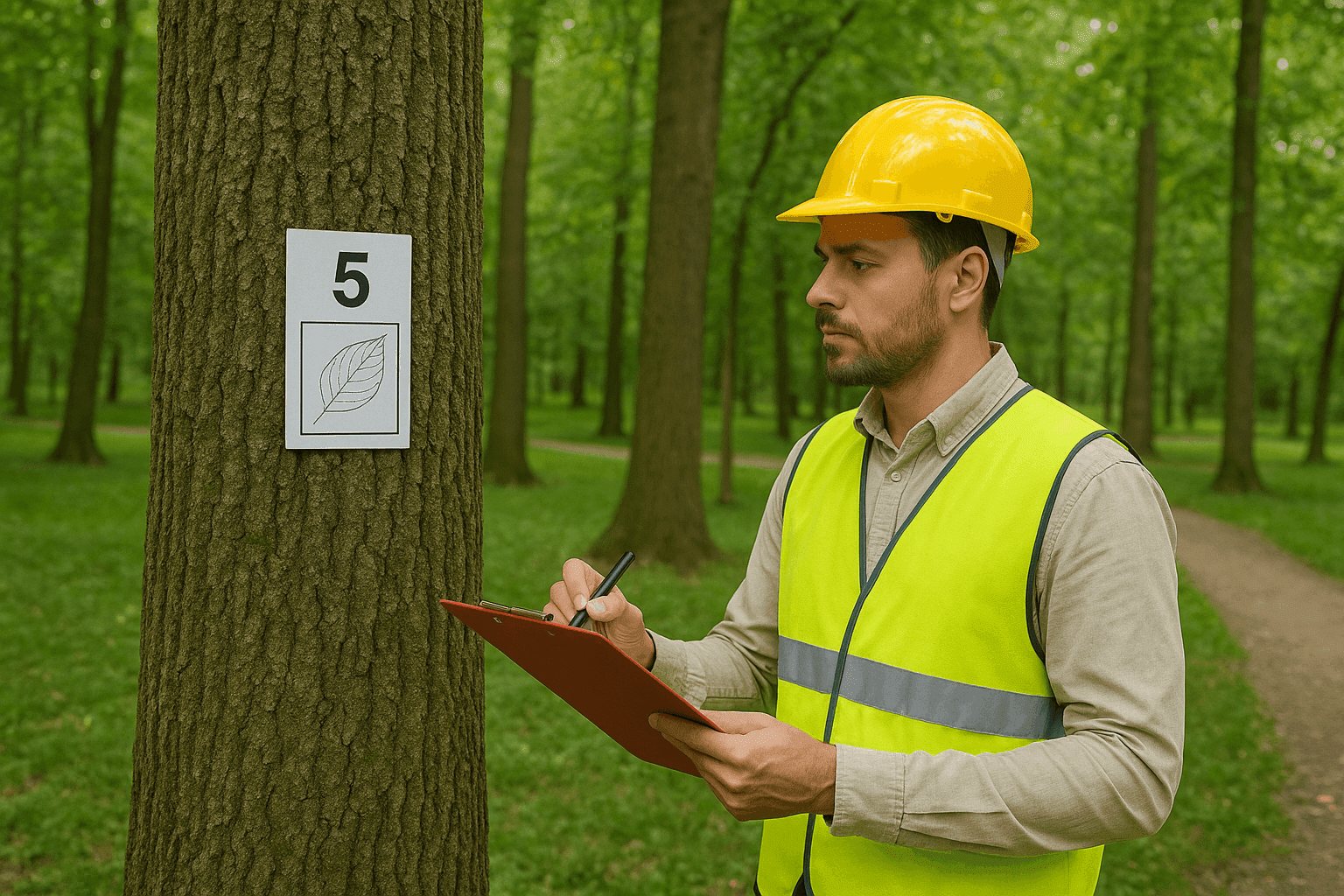 dokumenty pod drzewem